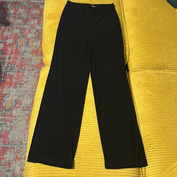 Joseph Ribkoff Pants - Vintage Joseph Ribkoff Black Wide Leg Pants